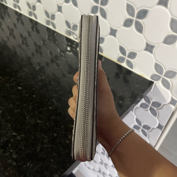 Coach Python Print Zip Around Accordion Wallet - Picture 7 of 8